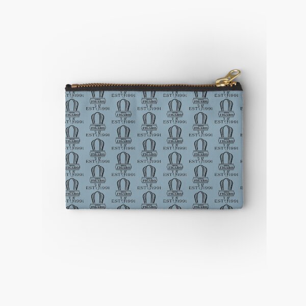 Item preview, Pale Aqua Nissan Figaro Fleur De Lys - Design 17 - Artwork in Black designed and sold by thefigarostore.