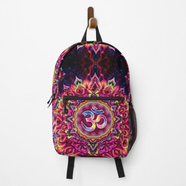 Item preview, Om - Vibrant Om Wall Art with Colorful Mandala Design – Spiritual Decor for Home & Gifting - Psychedelic art designed and sold by The Uphaar Store.