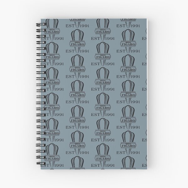 Item preview, Lapis Grey Nissan Figaro Fleur De Lys - Design 17 - Artwork in Black designed and sold by thefigarostore.