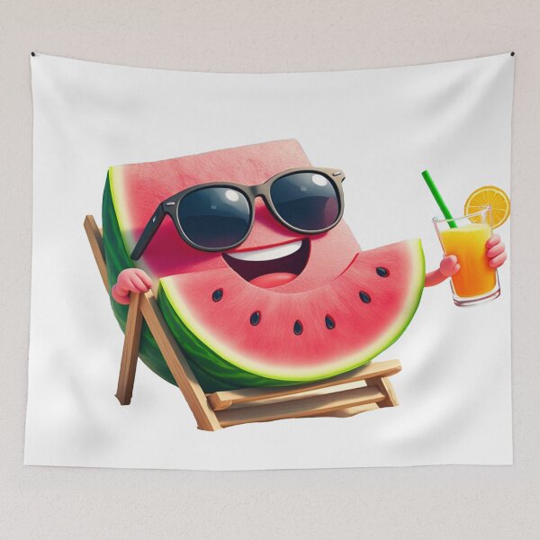 Artikelvorschau, „Chill Watermelon – Sommerstimmung Design“ entworfen und verkauft von AVCART.