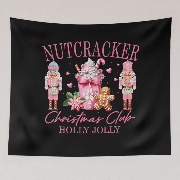 Item preview, Holly Christmas Jolly Club Xmas designed and sold by EarlieRindone.