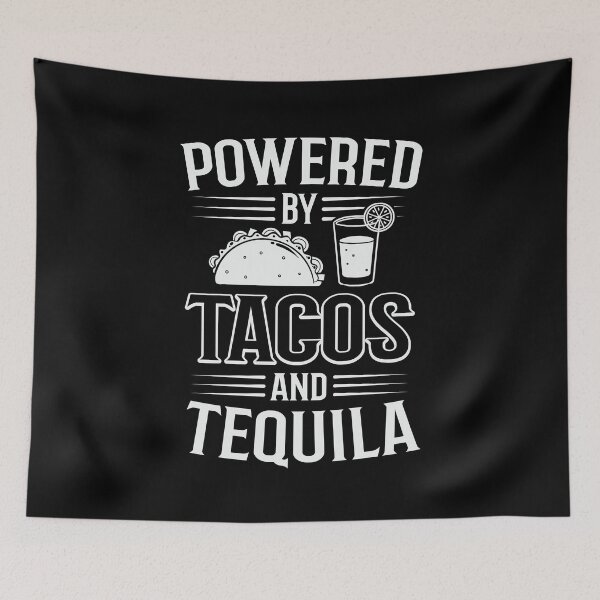 Item preview, Powered By Tacos And Tequila designed and sold by Ryan Jay Cruz.
