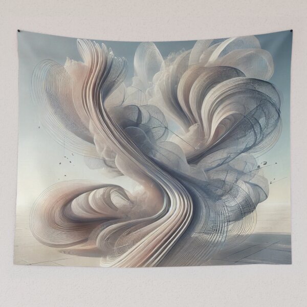 Item preview, Floating Waves of Infinity designed and sold by Sigtrix.