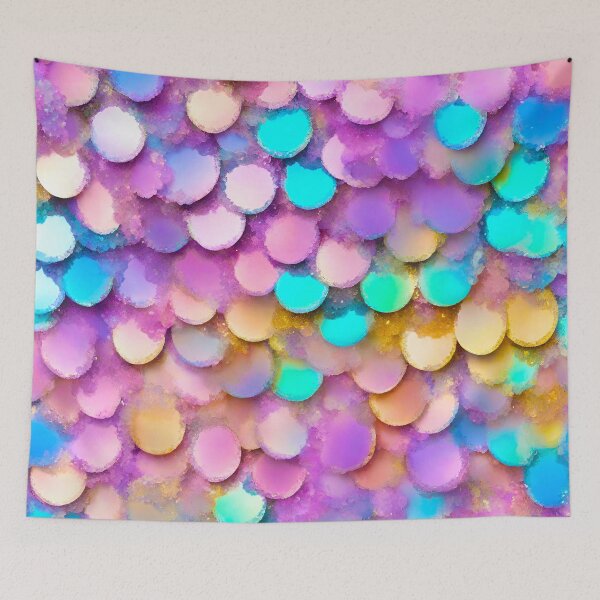 Item preview, Graceful Sequin Glitter Pastel Pattern 4 designed and sold by Tom-Johnson.