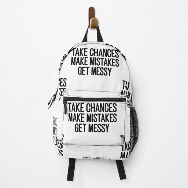 Item preview, take chances make mistakes get messy designed and sold by Luckyart5.