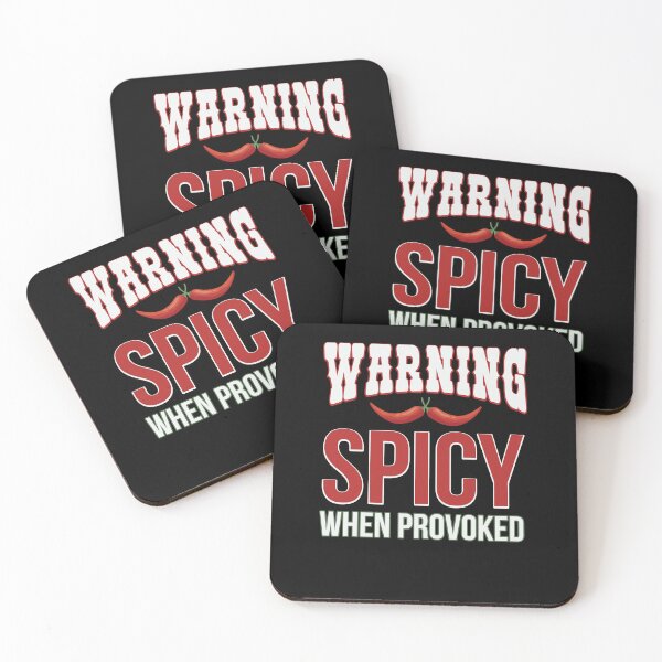 Item preview, Warning Spicy When Provoked designed and sold by Ryan Jay Cruz.