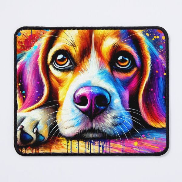 Item preview, Colorful Beagle Gaze designed and sold by ChrisButler.