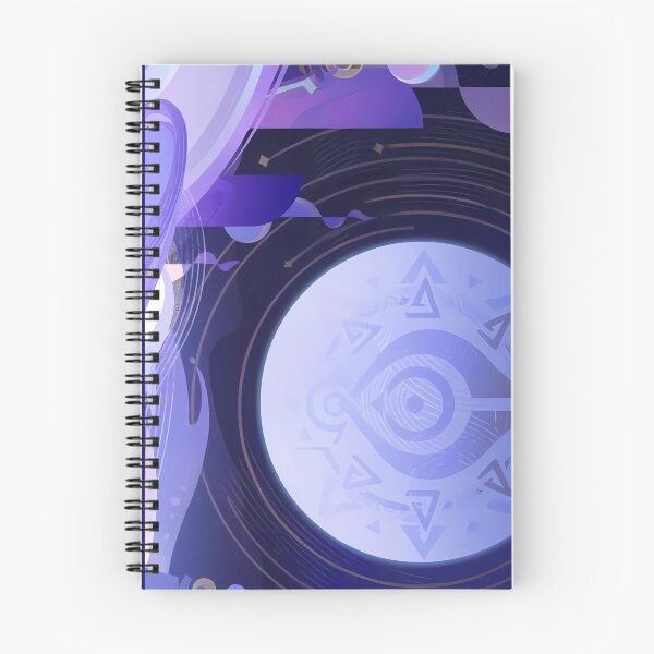 Item preview, Travel Notes: Spiritweaver Genshin Impact Namecard designed and sold by kazatodoesart.