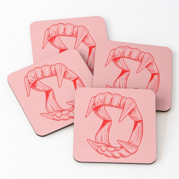 Item preview, Show Me Your Teeth | Joke Shop Fangs in red designed and sold by winterwinter.