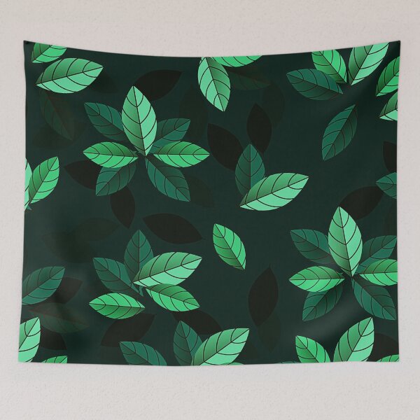 Item preview, Dark Leafy Green Pattern designed and sold by NiRia Spot.