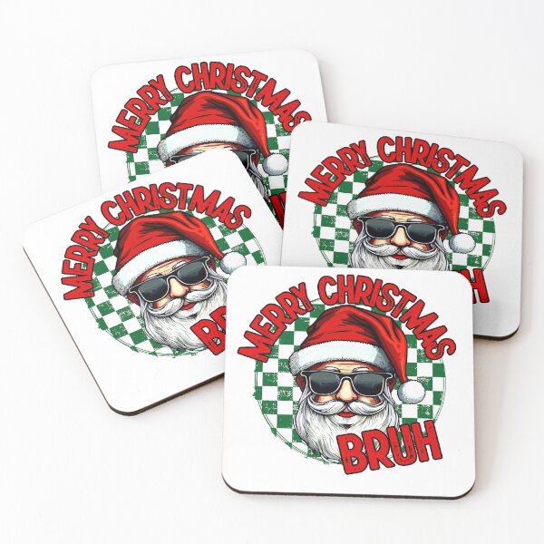 Item preview, Santa Claus Merry Christmas Bruh designed and sold by vintagearttee.