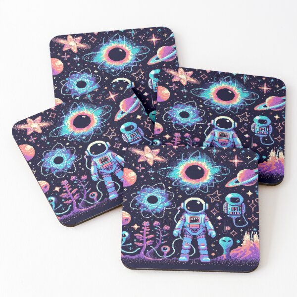 Item preview, Galactic Wonders Pixel Doodles designed and sold by Imaginarium of Chaos falcon88 .