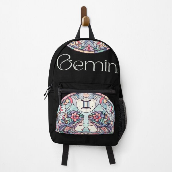 Item preview, Gemini Horoscope Sign - Zodiac Stained Glass designed and sold by DreamsArtwear.