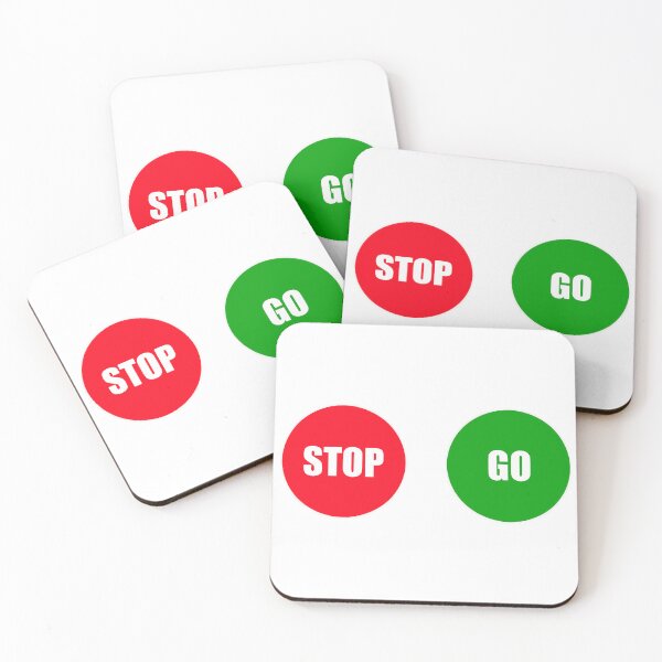 Item preview, STOP, GO! designed and sold by KissStudios.