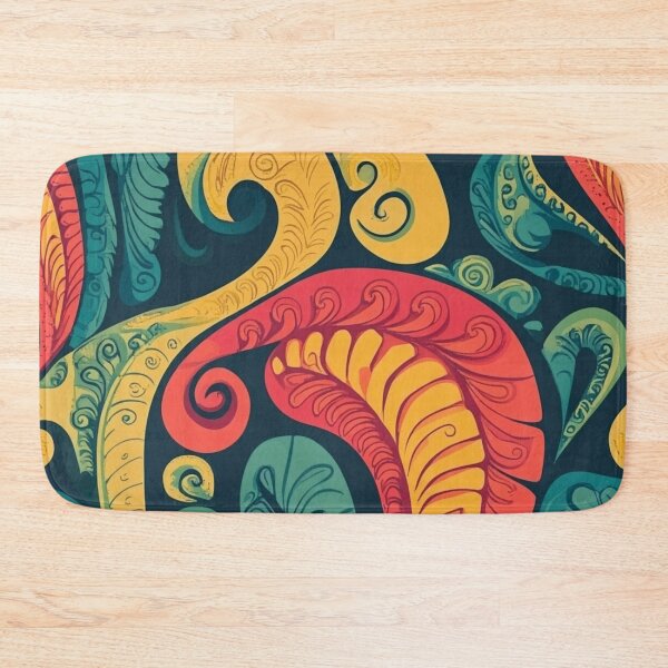 Item preview, New Zealand Māori Paua Pattern Koru Design 143 designed and sold by GrinGalore.