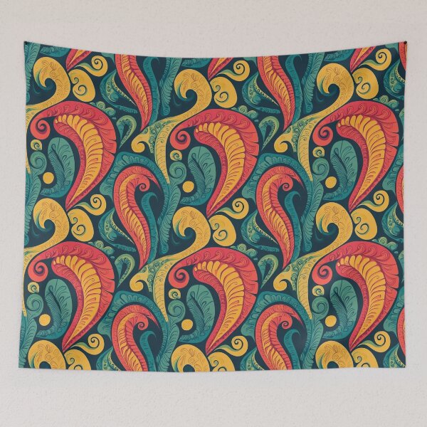 Item preview, New Zealand Māori Paua Pattern Koru Design 143 designed and sold by GrinGalore.
