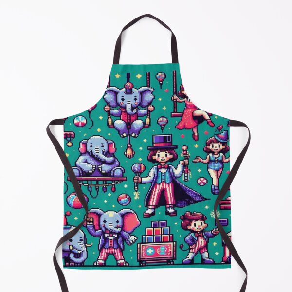 Item preview, Circus Spectacle Pixel Doodles designed and sold by Imaginarium of Chaos falcon88 .