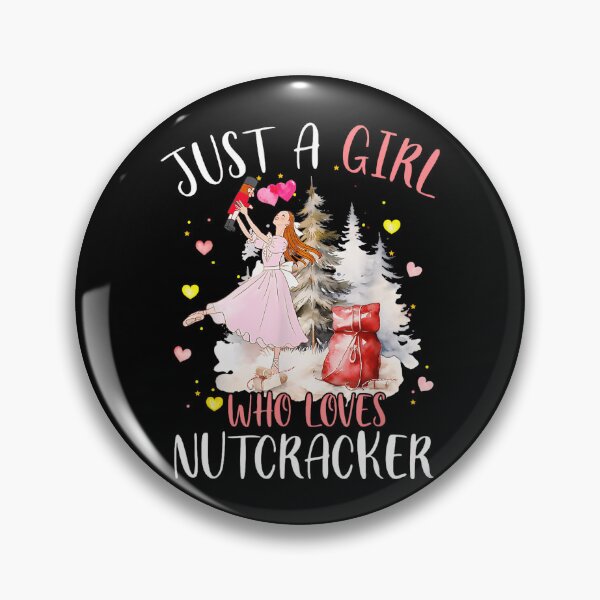 Item preview, Just A Girl Who Loves Christmas Ballet designed and sold by EarlieRindone.