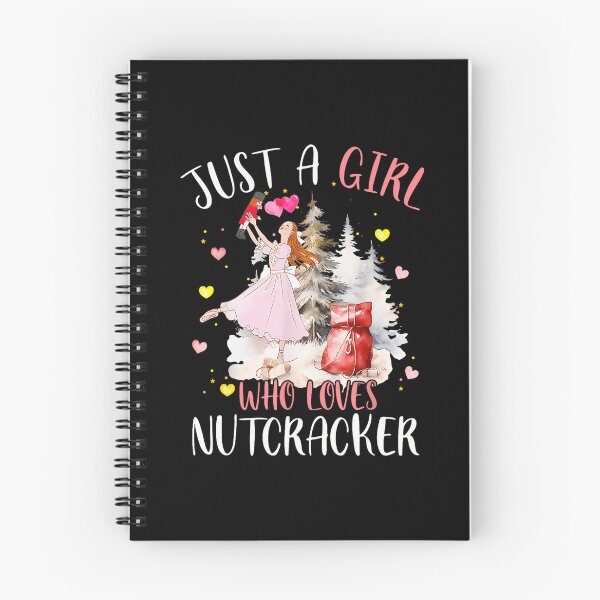 Item preview, Just A Girl Who Loves Christmas Ballet designed and sold by EarlieRindone.