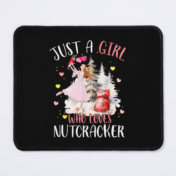 Item preview, Just A Girl Who Loves Christmas Ballet designed and sold by EarlieRindone.
