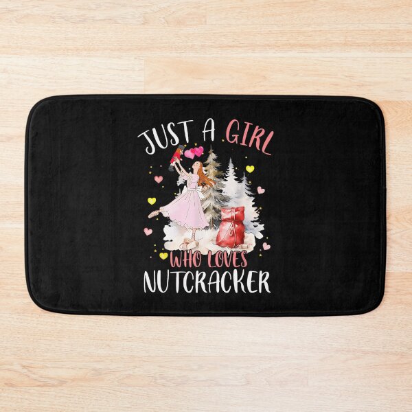 Item preview, Just A Girl Who Loves Christmas Ballet designed and sold by EarlieRindone.