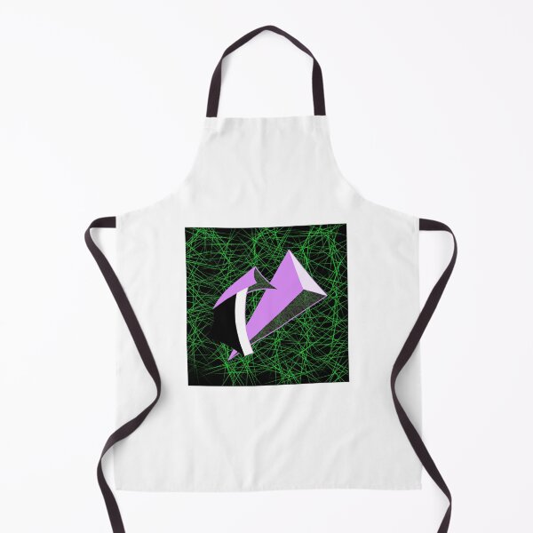 Item preview, Violet Graphic Fantasy Figure on Green Background designed and sold by marinasfamily.