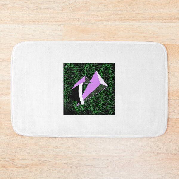 Item preview, Violet Graphic Fantasy Figure on Green Background designed and sold by marinasfamily.