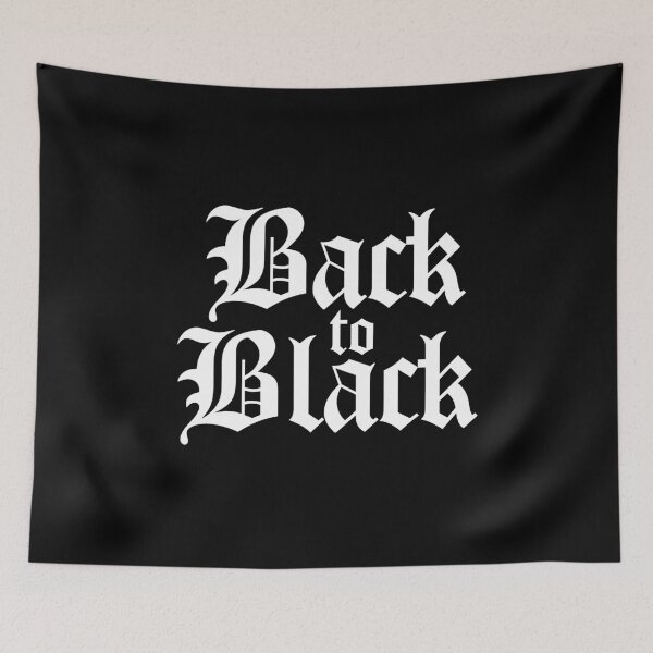 Item preview, Back to Black Gothic designed and sold by SpilloDesign.