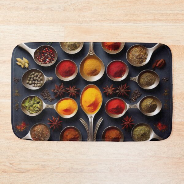 Item preview, Vibrant Culinary Spice Arrangement with Artistic Flair designed and sold by RaiyaTees.