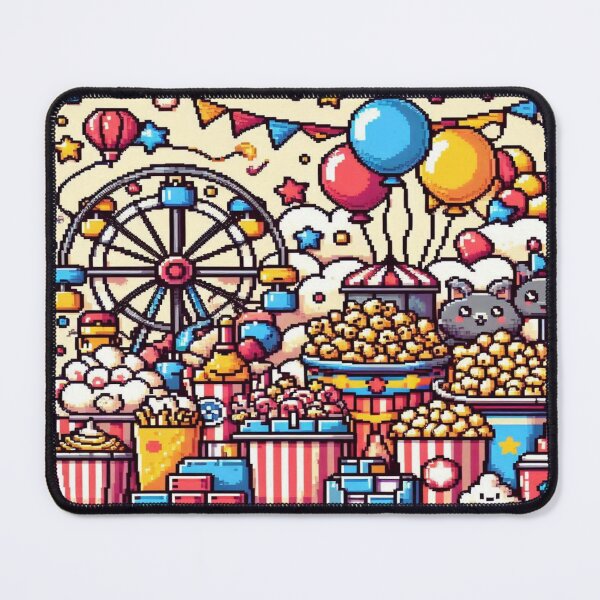 Item preview, Carnival Pixel Fun Doodles designed and sold by Imaginarium of Chaos falcon88 .
