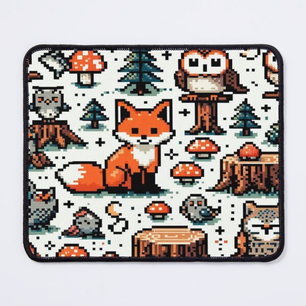 Item preview, Woodland Pixel Doodles designed and sold by Imaginarium of Chaos falcon88 .
