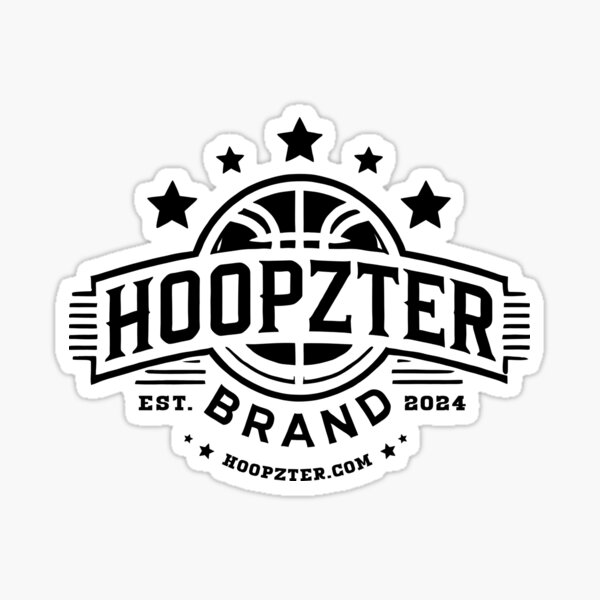 Hoopzter Brand Sticker