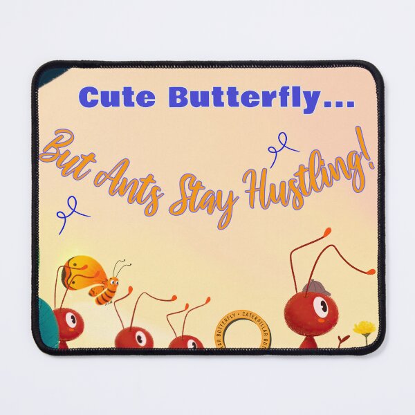 Item preview, "Tiny Travelers: The Ants Go Marching (With a Butterfly Boss)" designed and sold by CATBUTT-DESIGNS.