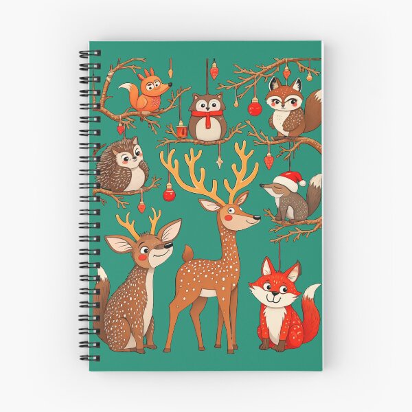 Item preview, 185 / 5.000 Funny Christmas Forest Animals designed and sold by Kamoufleur.