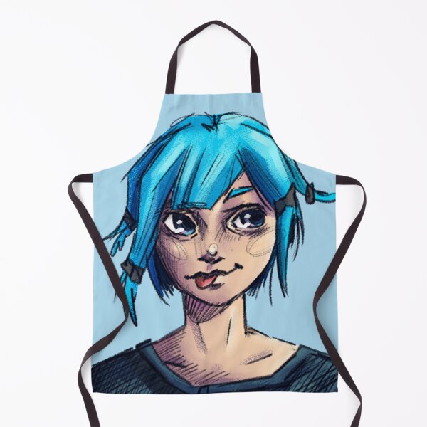 Item preview, Blue hair girl designed and sold by LaPika.