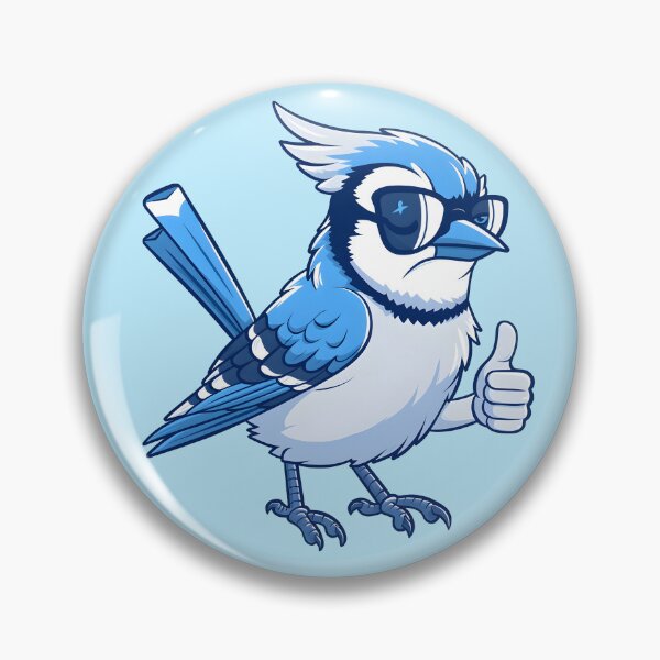 Item preview, Cool Looking Blue Jay Thump Up designed and sold by Anicue.