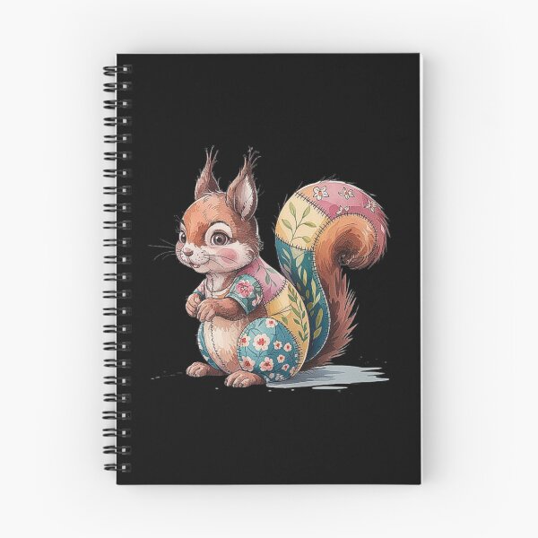 Item preview, Patchwork Squirrel with Floral Quilted Patterns designed and sold by love3617.