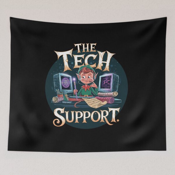 Item preview, Elf Tech Support designed and sold by Dot1001.