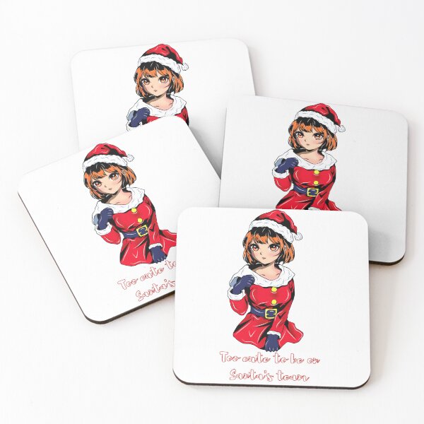 Item preview, Anime girl in Santa suit designed and sold by Mascarad.