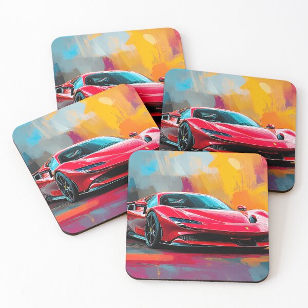 Item preview, Red Ferrari SF90 Stradale designed and sold by AutoPopStudio.