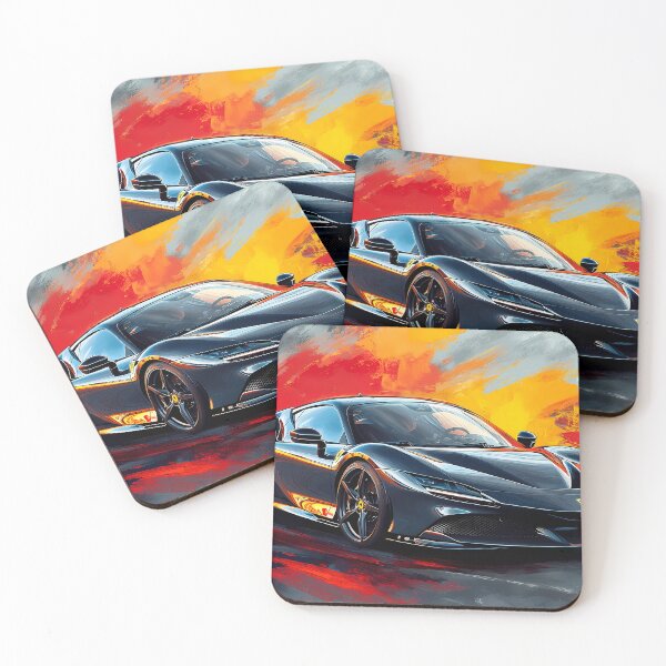 Item preview, Black Ferrari SF90 Stradale designed and sold by AutoPopStudio.
