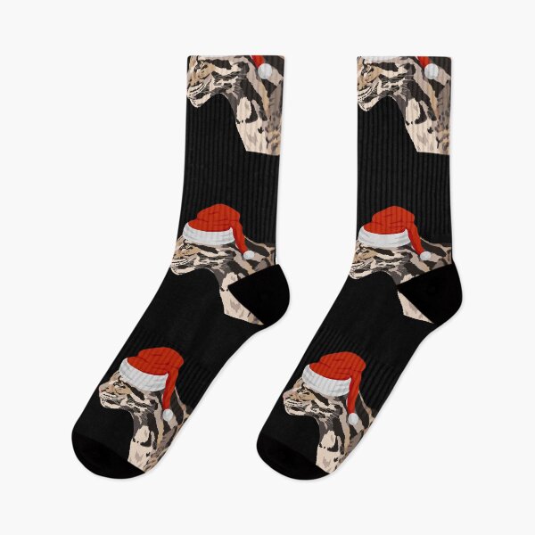 Item preview, Christmas Clouded Leopard designed and sold by GeoCreate.