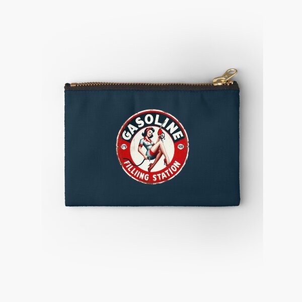 Item preview, Retro Style Gasoline Metal Sign designed and sold by FutureTraveller.