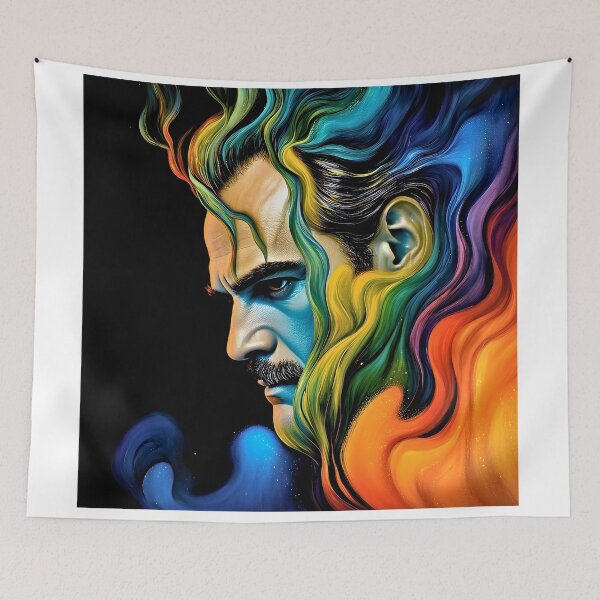 Item preview, Joaquin Phoenix in flames designed and sold by bogfl.