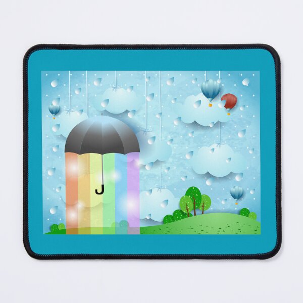 Item preview, Rainbow dream over the countryside designed and sold by LuisaVenturoli.