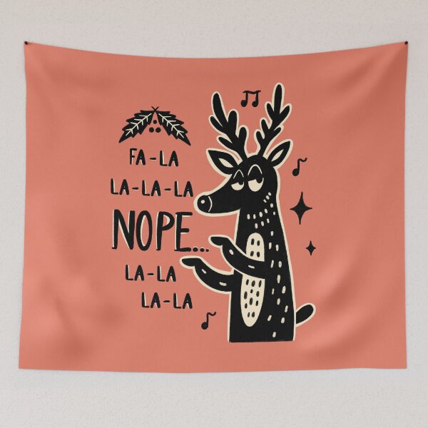 Item preview, Fa-La-La Nope... designed and sold by marielmoreya.