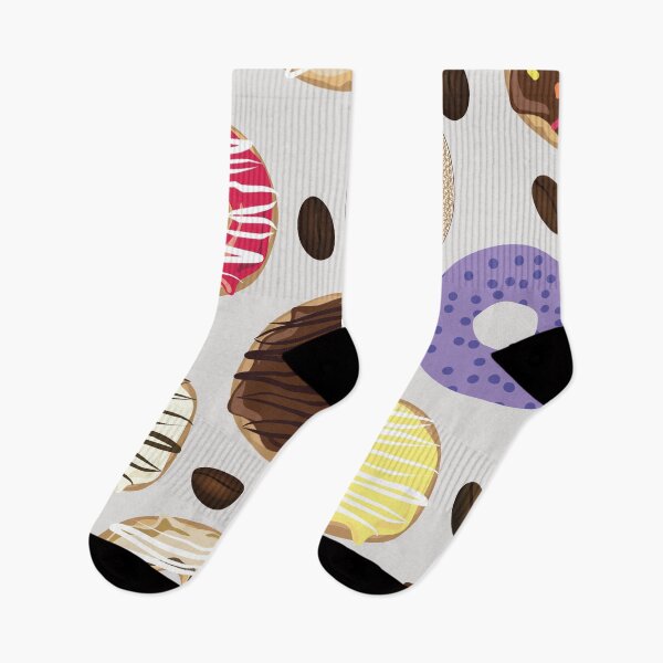 Item preview, Donut Delight Pattern – Sweet Treats and Coffee Beans designed and sold by mozizy.