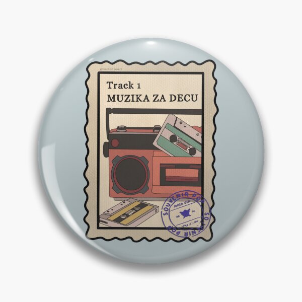 Item preview, Muzika za Decu Stamp designed and sold by atlasbackache.