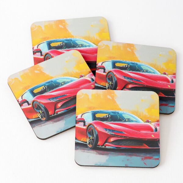 Item preview, Red Ferrari SF90 Stradale II designed and sold by AutoPopStudio.