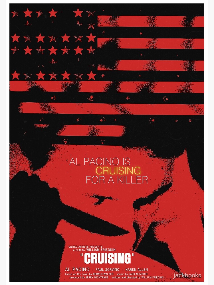 Cruising (1980) - Movie poster design